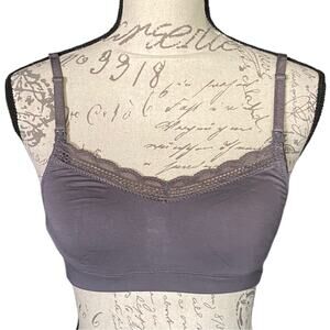 Arabella Purple Wireless Nursing Bra X-Small NEW